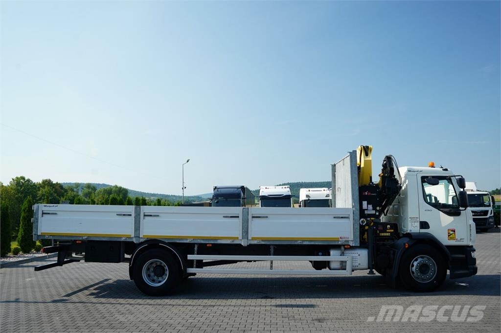 DAF LF 250 شاحنات مسطحة/مفصلية الجوانب