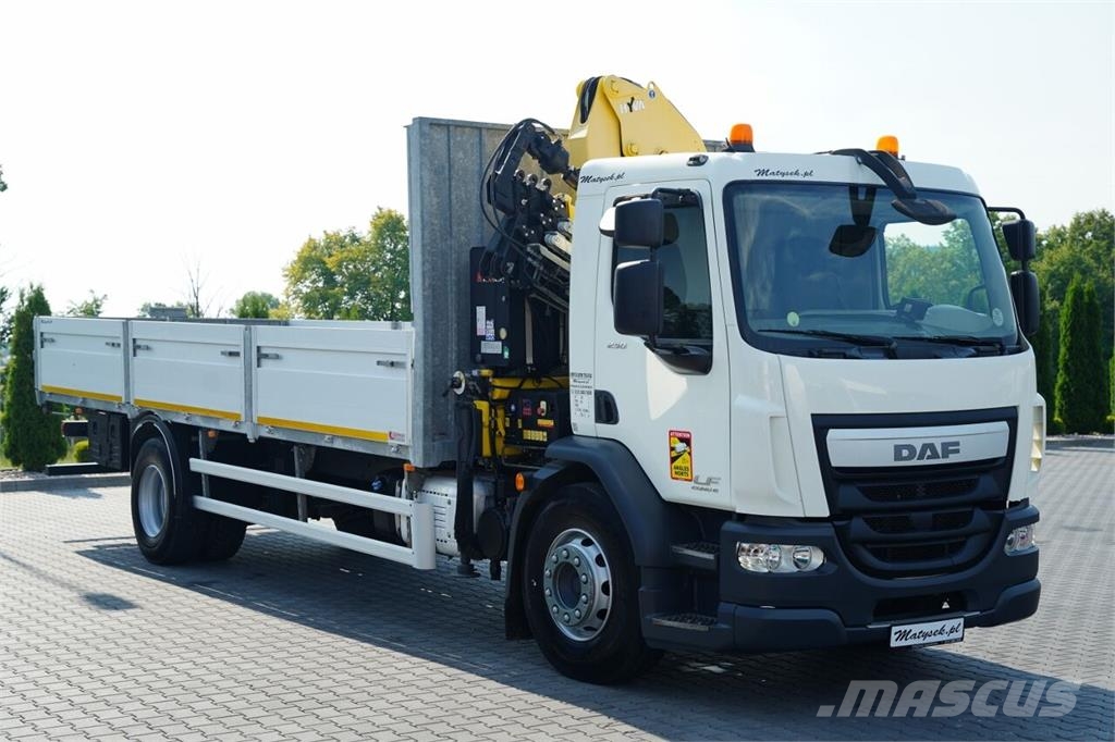 DAF LF 250 شاحنات مسطحة/مفصلية الجوانب