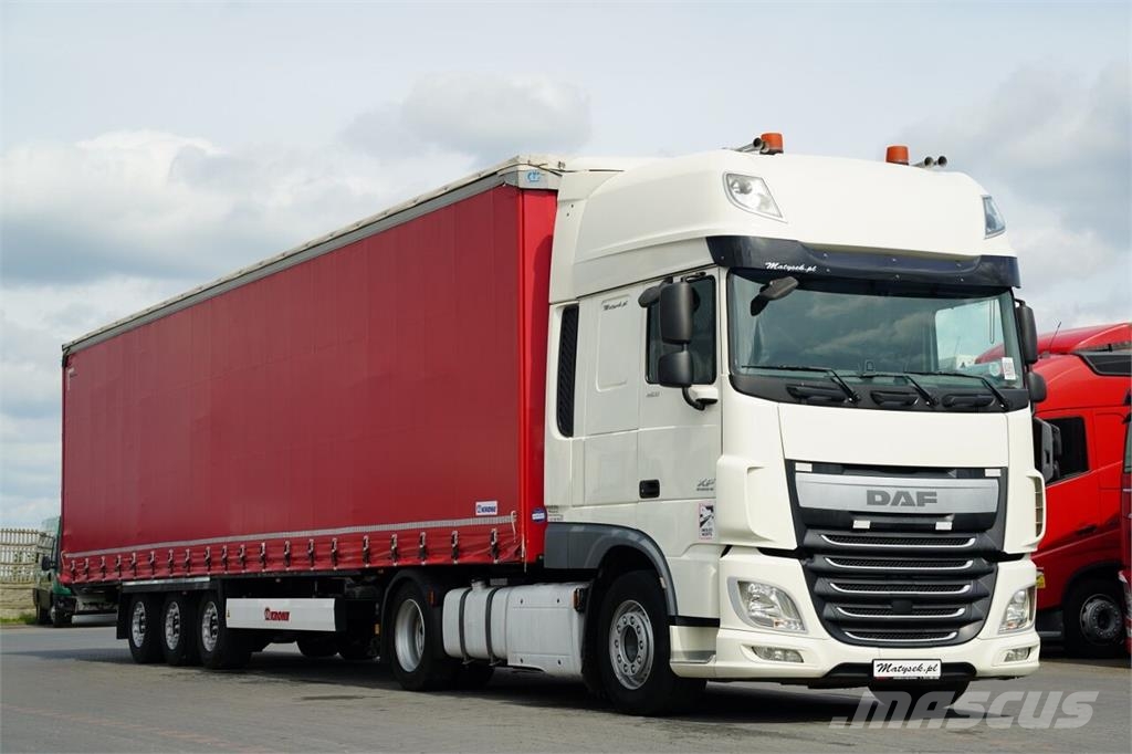 DAF XF 460 曳引機組件
