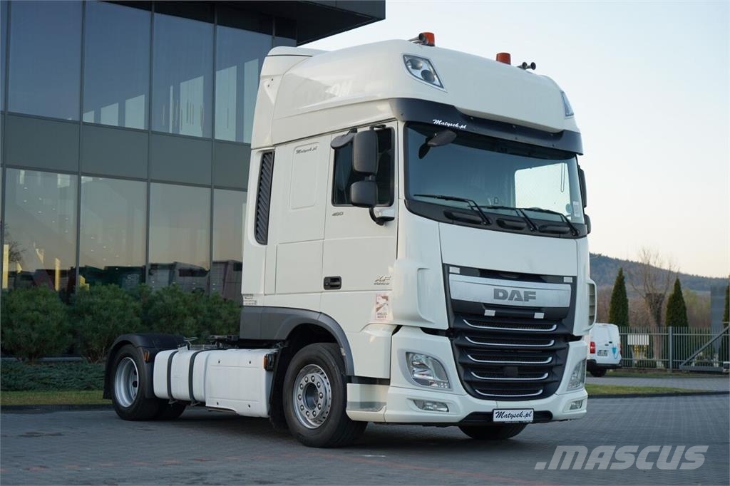 DAF XF 460 / SUPER SPACE CAB / MEGA / EURO 6 / LOW DEC 曳引機組件