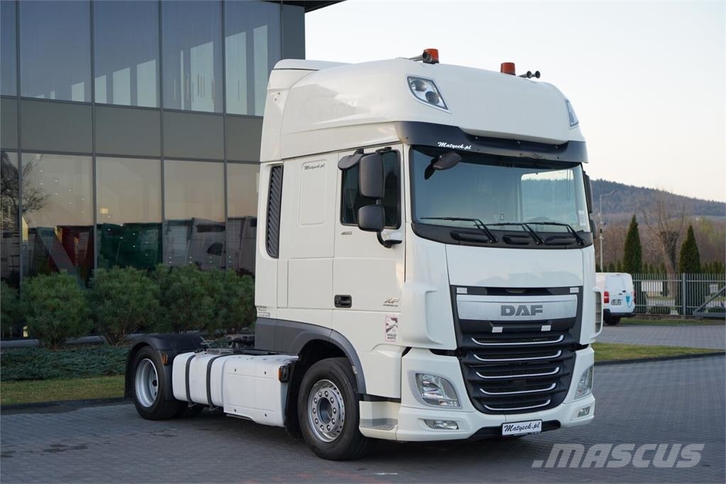 DAF XF 460 / SUPER SPACE CAB / MEGA / EURO 6 / LOW DEC 曳引機組件