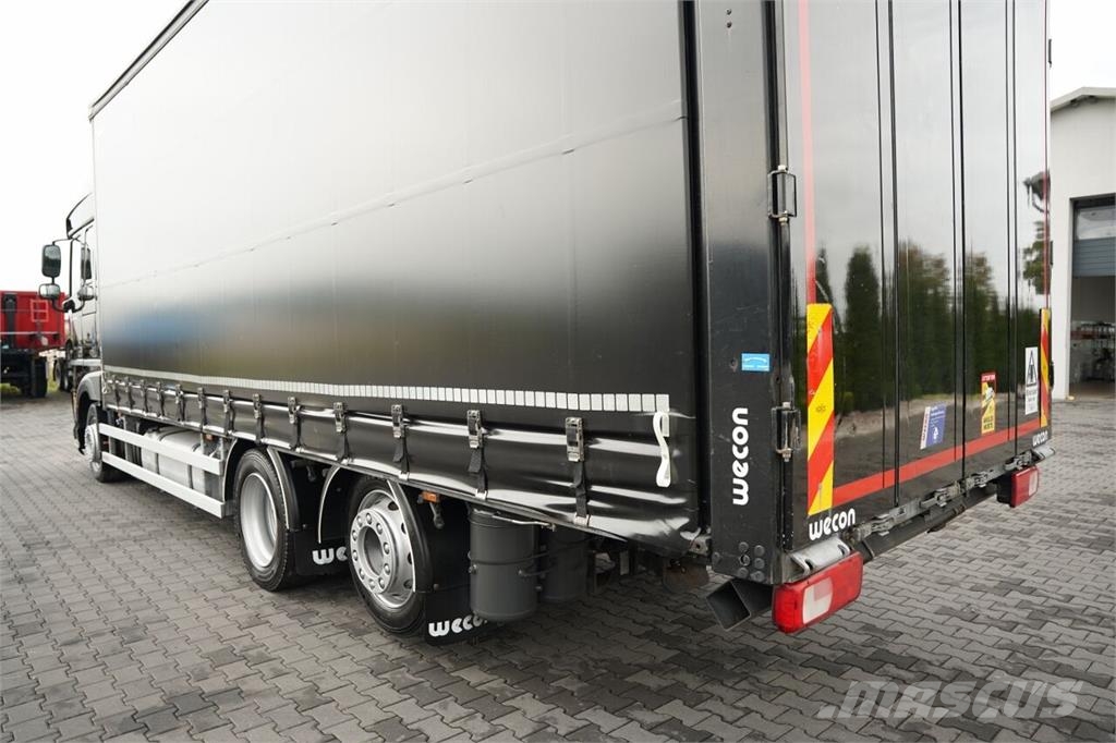 DAF XF 480 شاحنات بغطاء جانبي