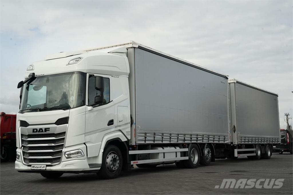 DAF XF 480 Elhúzható ponyvás