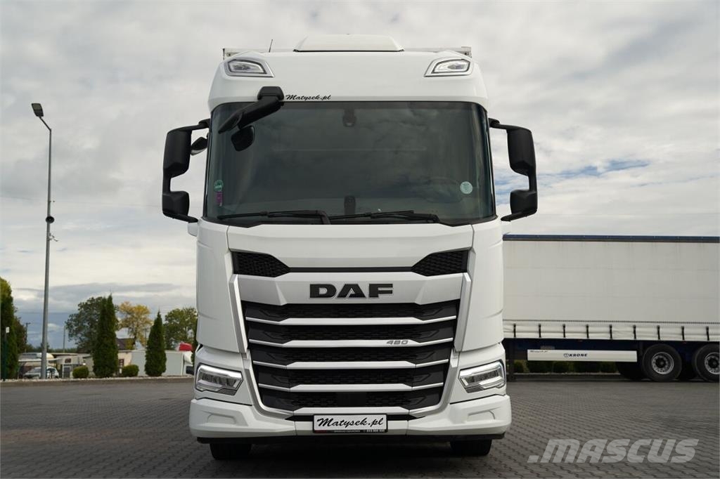 DAF XF 480 Camion à rideaux coulissants (PLSC)