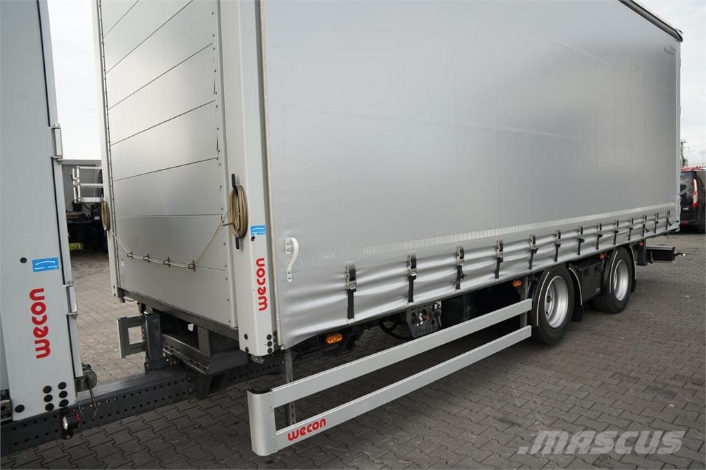 DAF XF 480 / ZESTAW TANDEM / 120 M3 / OŚ PODNOSZONA / Kamioni sa ciradom