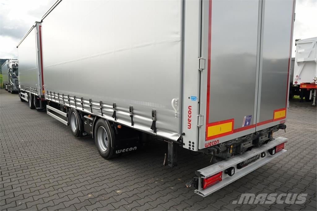 DAF XF 480 / ZESTAW TANDEM / 120 M3 / OŚ PODNOSZONA / Kamioni sa ciradom