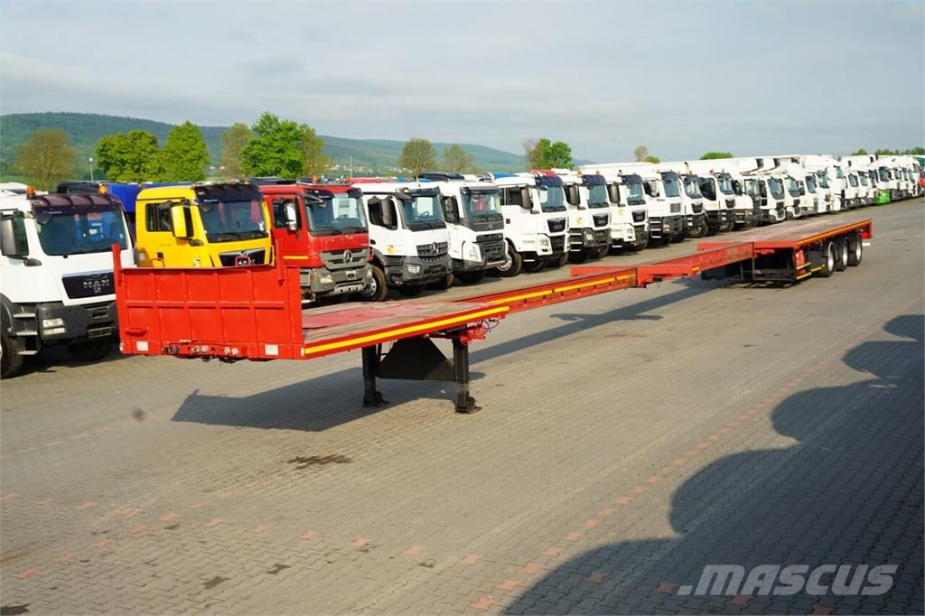 Faymonville SPZ-3AA Žemo iškrovimo puspriekabės