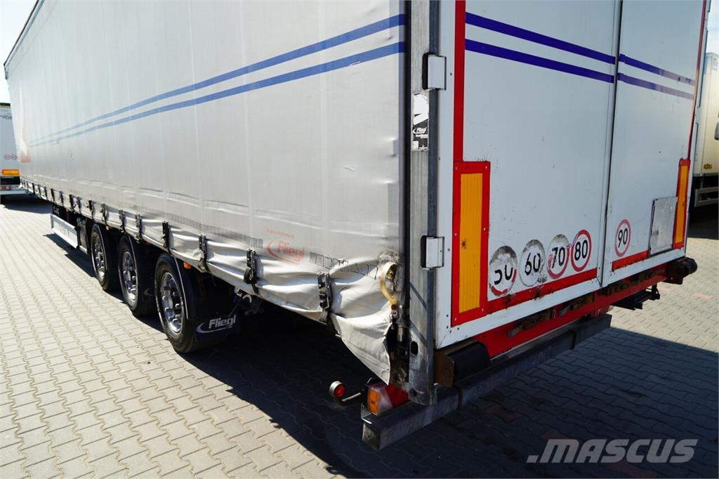 Fliegl  Semirremolques con caja de lona