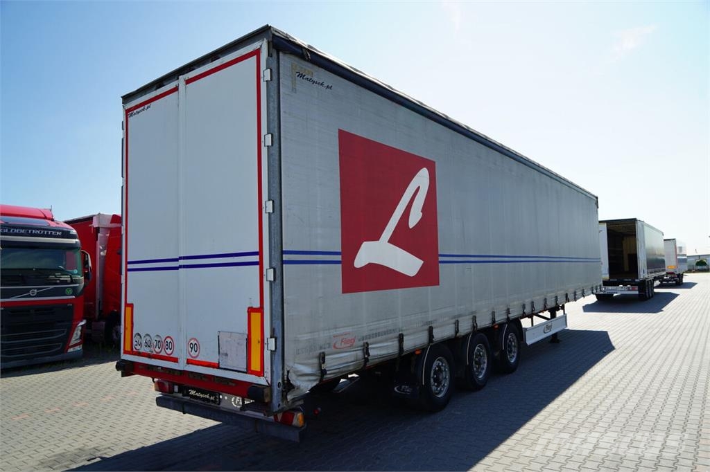 Fliegl  Semirremolques con caja de lona