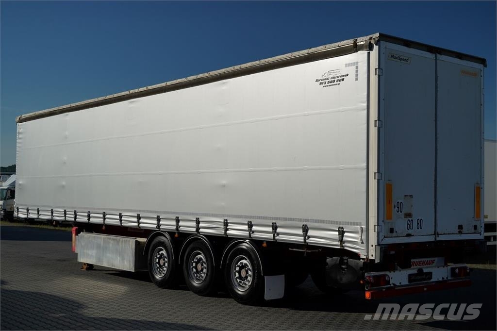 Fruehauf  Semirremolques con caja de lona