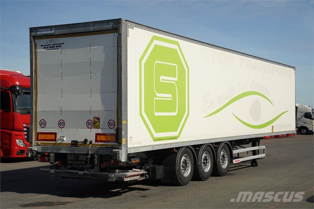 Fruehauf Lettisolert skaptrailer