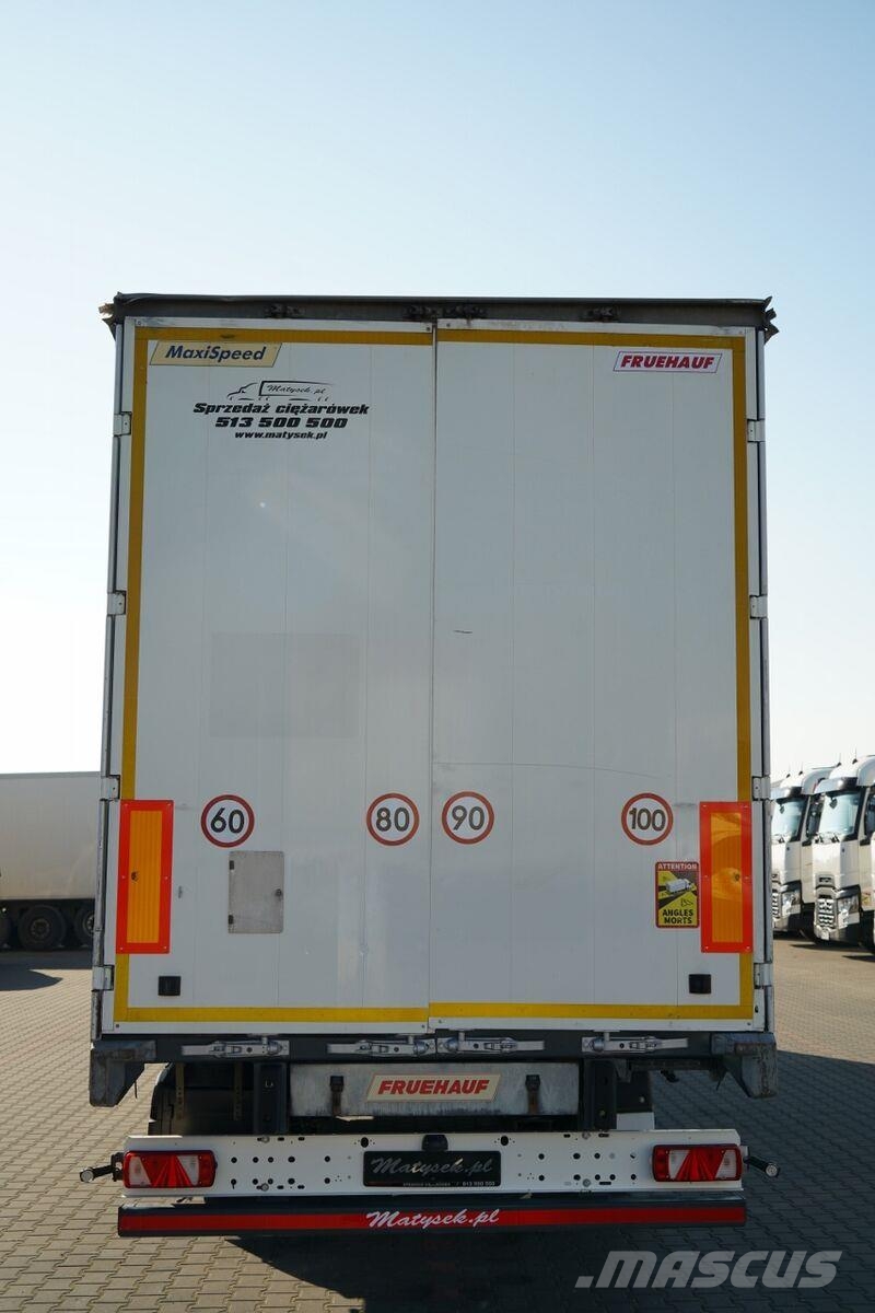 Fruehauf BURTO-FIRANKA / STANDARD / MOCNA PODŁOGA / OŚ PODN Semirremolques de caja de lona