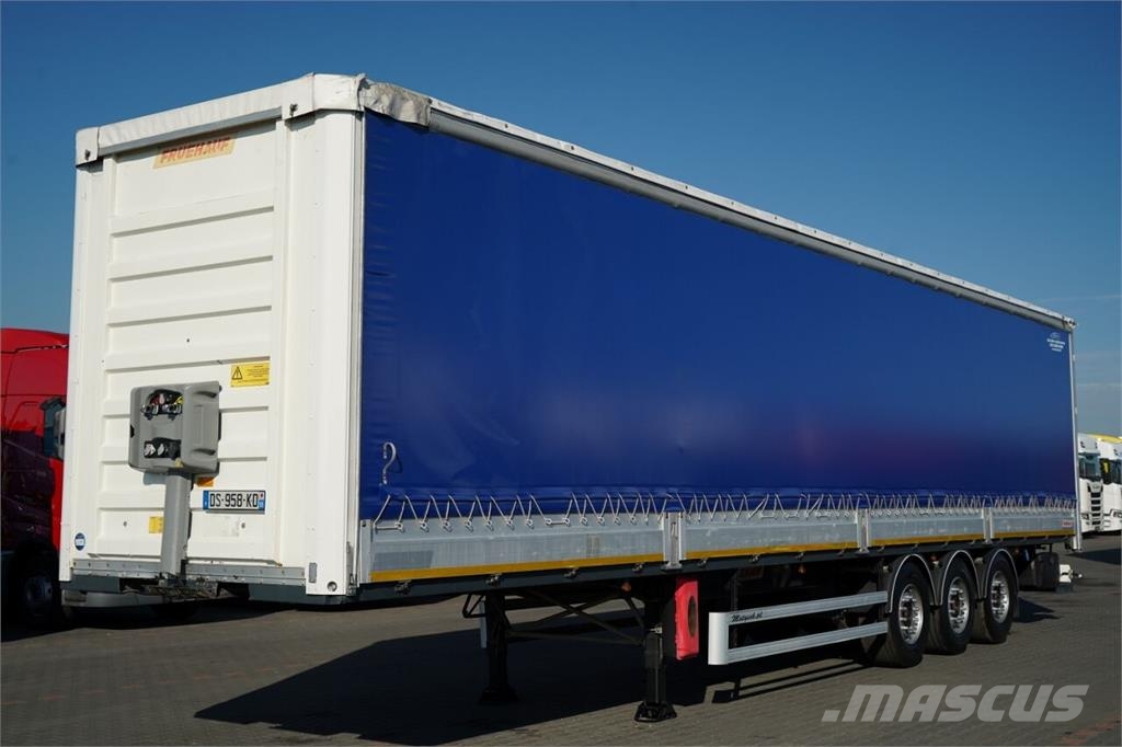 Fruehauf BURTO-FIRANKA / STANDARD / MOCNA PODŁOGA / OŚ PODN Semirremolques de caja de lona