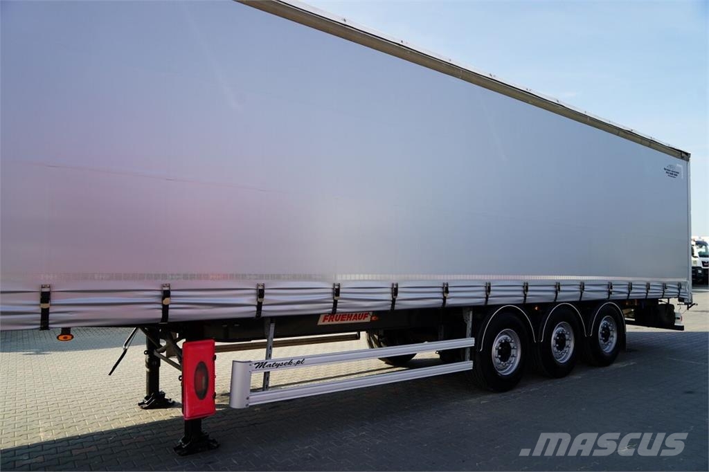 Fruehauf / FIRANKA / STANDARD / MOCNA PODŁOGA / OŚ PODNOSZO Pressukapellipuoliperävaunut