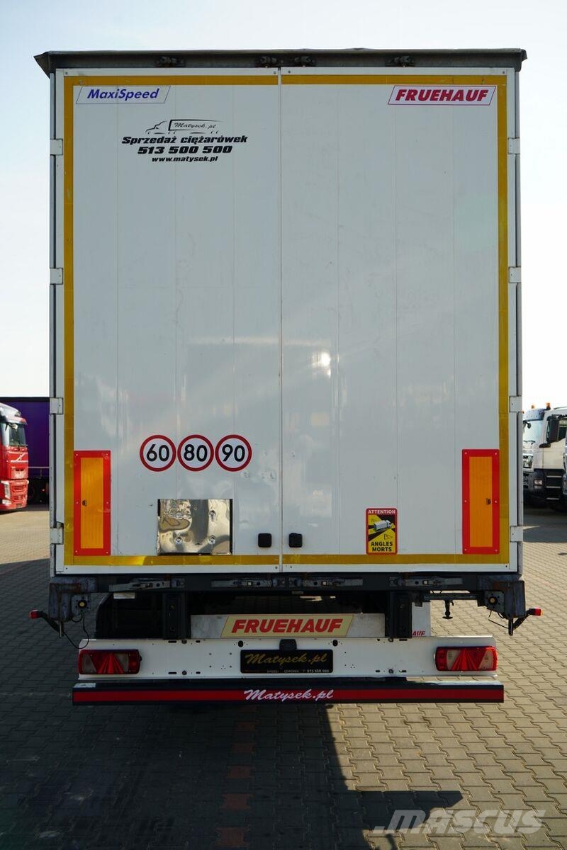 Fruehauf / FIRANKA / STANDARD / MOCNA PODŁOGA / OŚ PODNOSZO Pressukapellipuoliperävaunut