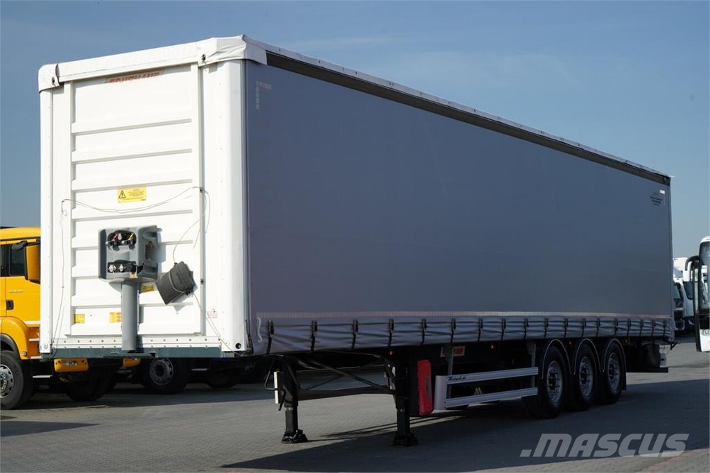 Fruehauf / FIRANKA / STANDARD / MOCNA PODŁOGA / OŚ PODNOSZO Pressukapellipuoliperävaunut