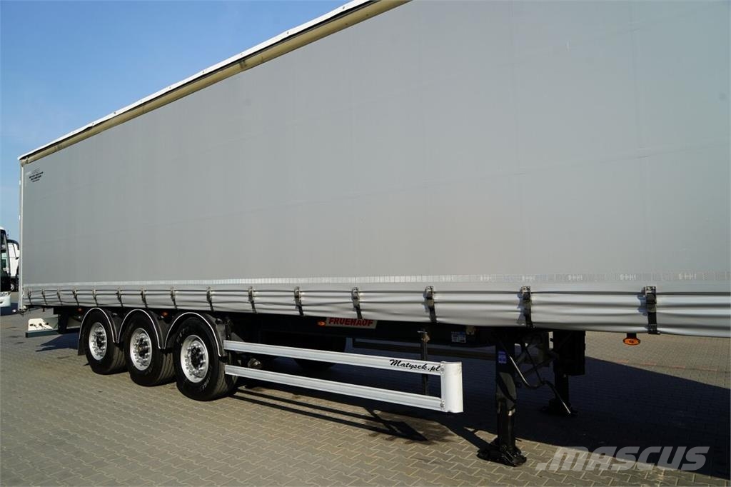 Fruehauf / FIRANKA / STANDARD / MOCNA PODŁOGA / OŚ PODNOSZO Pressukapellipuoliperävaunut
