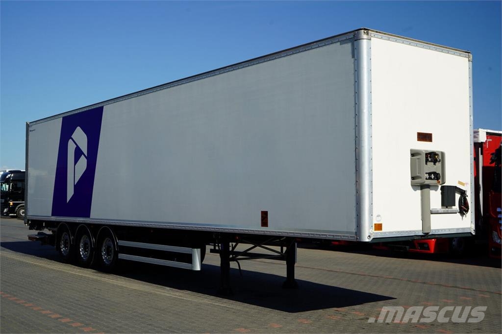 Fruehauf / KONTENER / STANDARD / WINDA DHOLLANDIA - 1 500 K Skříňové návěsy