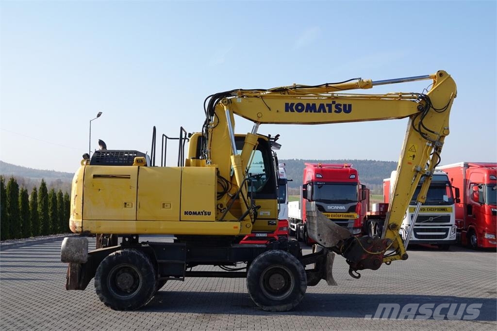 Komatsu PW 180-10 / KOPARKA KOŁOWA / 2017 ROK / Εκσκαφείς με τροχούς - λάστιχα