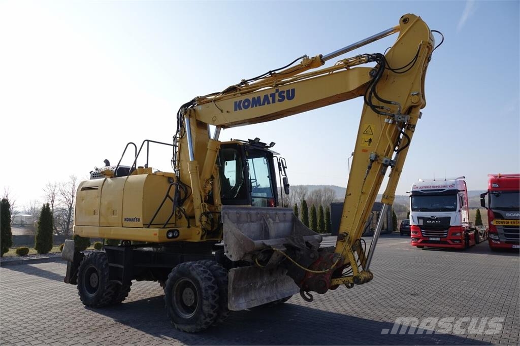 Komatsu PW 180-10 / KOPARKA KOŁOWA / 2017 ROK / Εκσκαφείς με τροχούς - λάστιχα