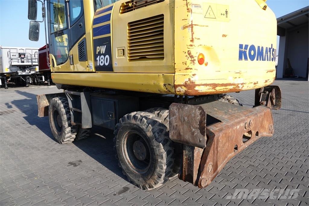 Komatsu PW 180-10 / KOPARKA KOŁOWA / 2017 ROK / Εκσκαφείς με τροχούς - λάστιχα