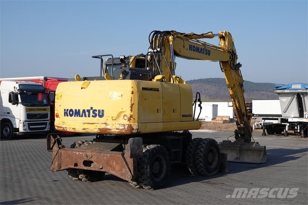 Komatsu PW 180-10 / KOPARKA KOŁOWA / 2017 ROK / Εκσκαφείς με τροχούς - λάστιχα