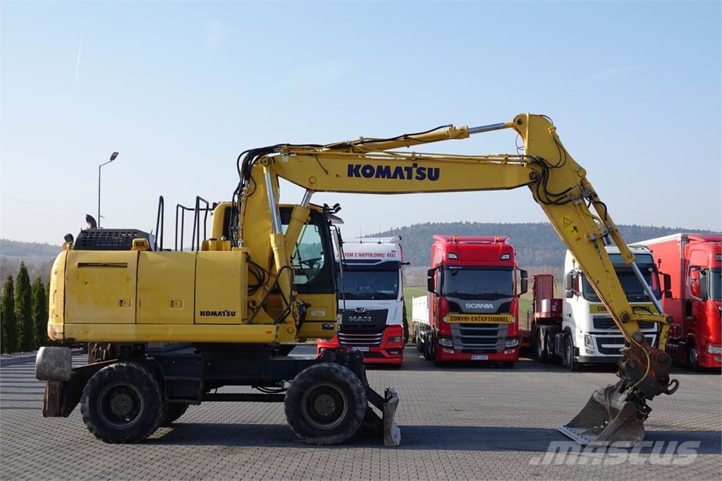 Komatsu PW 180-10 / KOPARKA KOŁOWA / 2017 ROK / Εκσκαφείς με τροχούς - λάστιχα