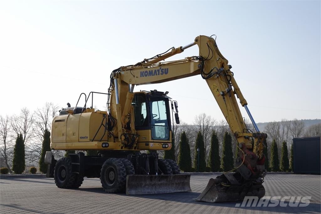 Komatsu PW 180-10 / KOPARKA KOŁOWA / 2017 ROK / Εκσκαφείς με τροχούς - λάστιχα