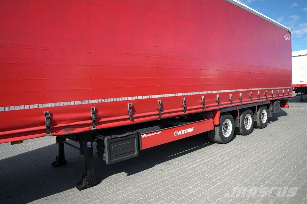 Krone FIRANKA MEGA / BOGATE WYPOSAŻENIE / MAŁO UŻYWANA / Semirremolques con caja de lona