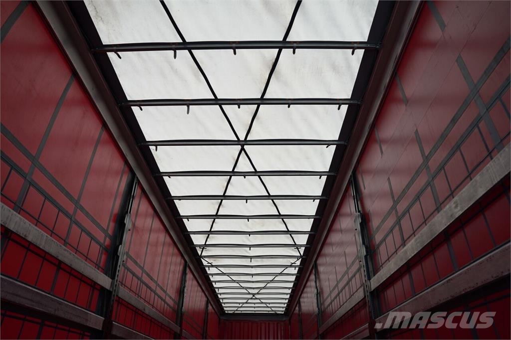 Krone FIRANKA MEGA / BOGATE WYPOSAŻENIE / MAŁO UŻYWANA / Semirremolques con caja de lona