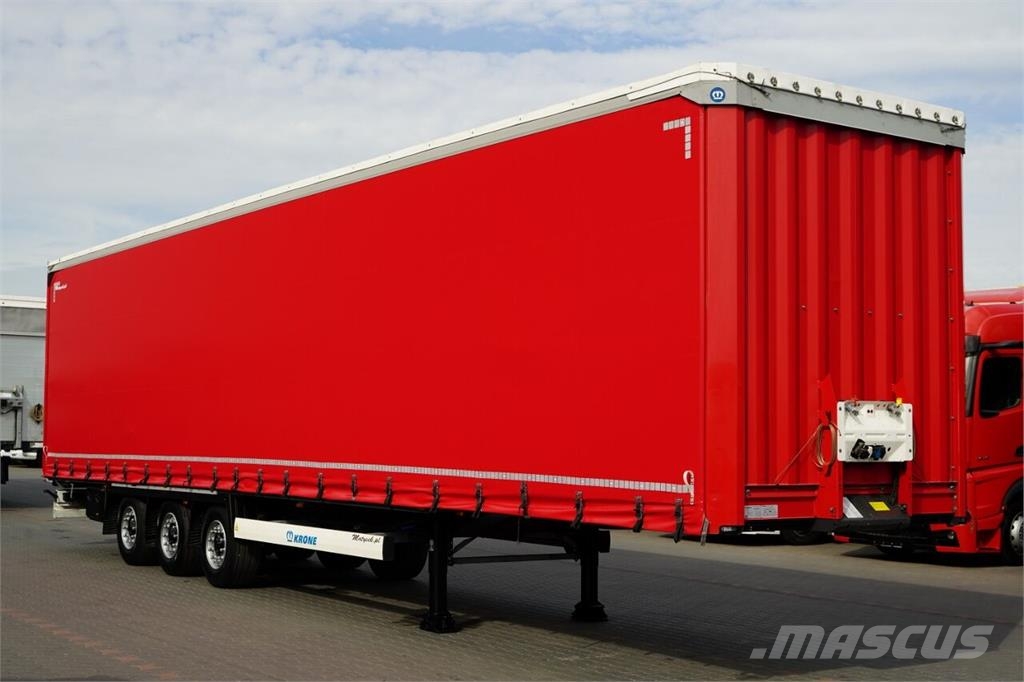 Krone FIRANKA MEGA / LOW DECK / OŚ PODNOSZONA / DACH POD Naczepy firanki