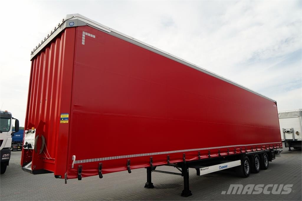 Krone FIRANKA MEGA / LOW DECK / OŚ PODNOSZONA / DACH POD Naczepy firanki