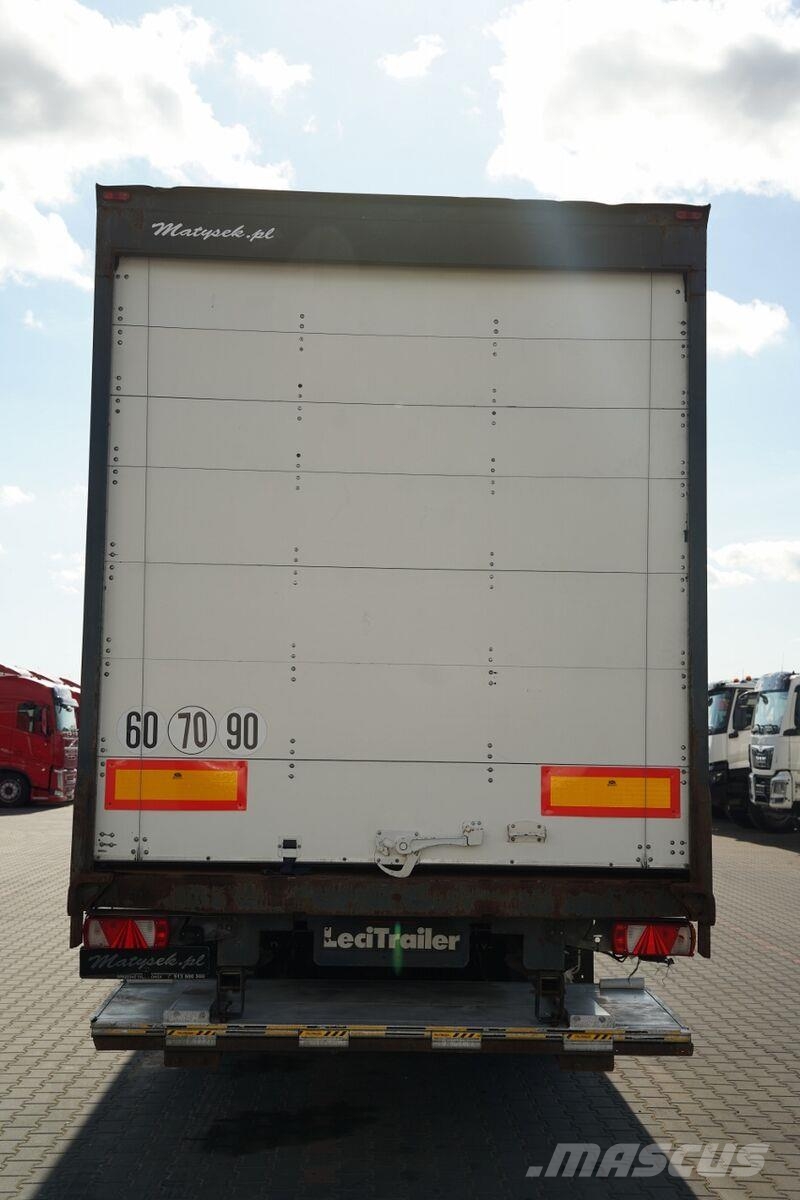 Lecitrailer Dobozos félpótkocsik