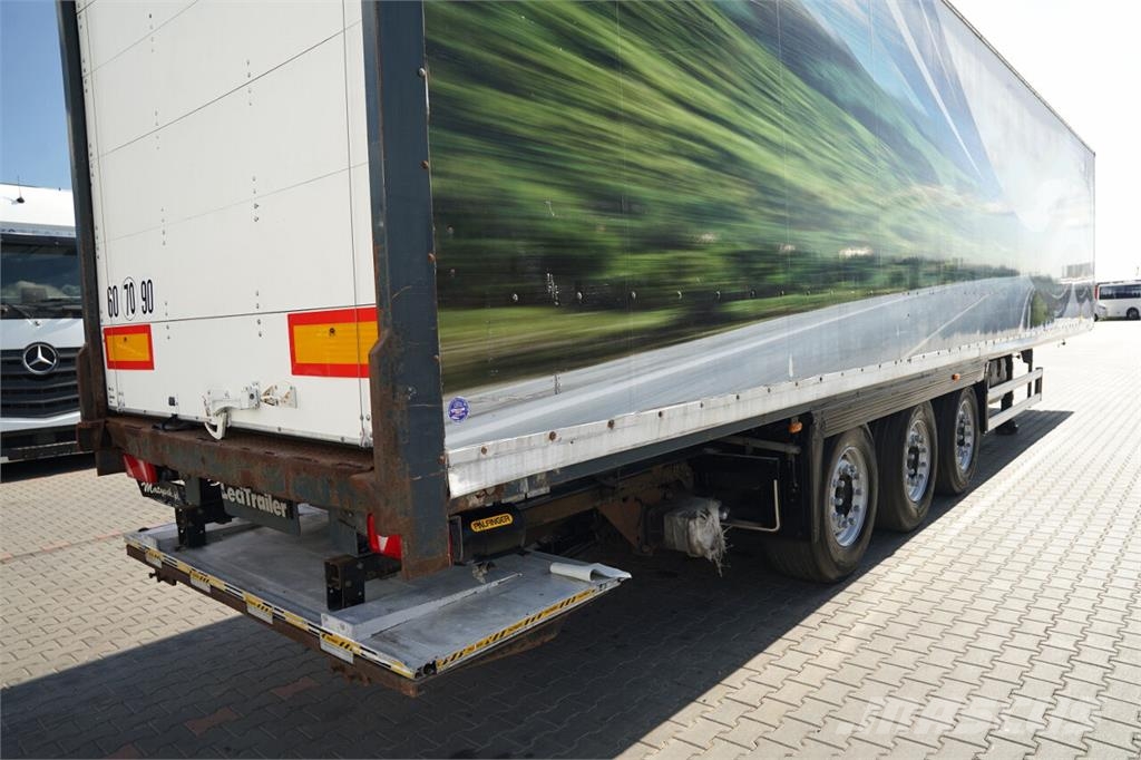 Lecitrailer Dobozos félpótkocsik