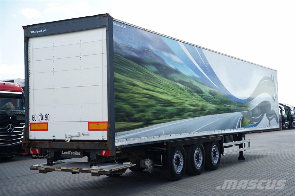Lecitrailer Dobozos félpótkocsik