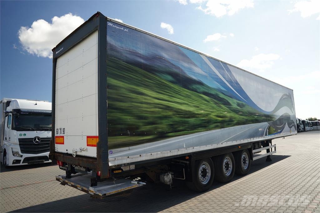 Lecitrailer Dobozos félpótkocsik
