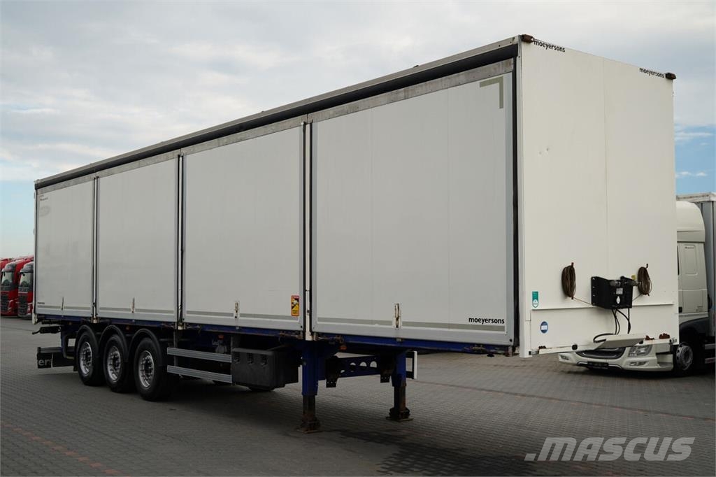 Lecitrailer  Gesloten opleggers