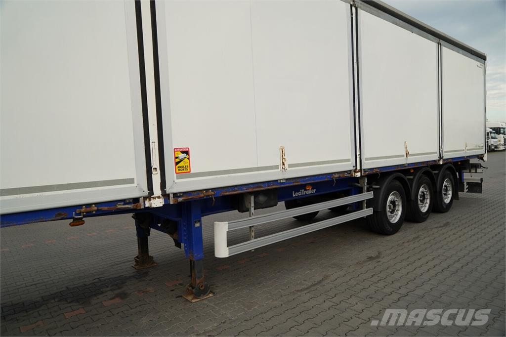 Lecitrailer  Gesloten opleggers