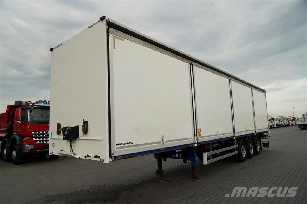 Lecitrailer  Gesloten opleggers