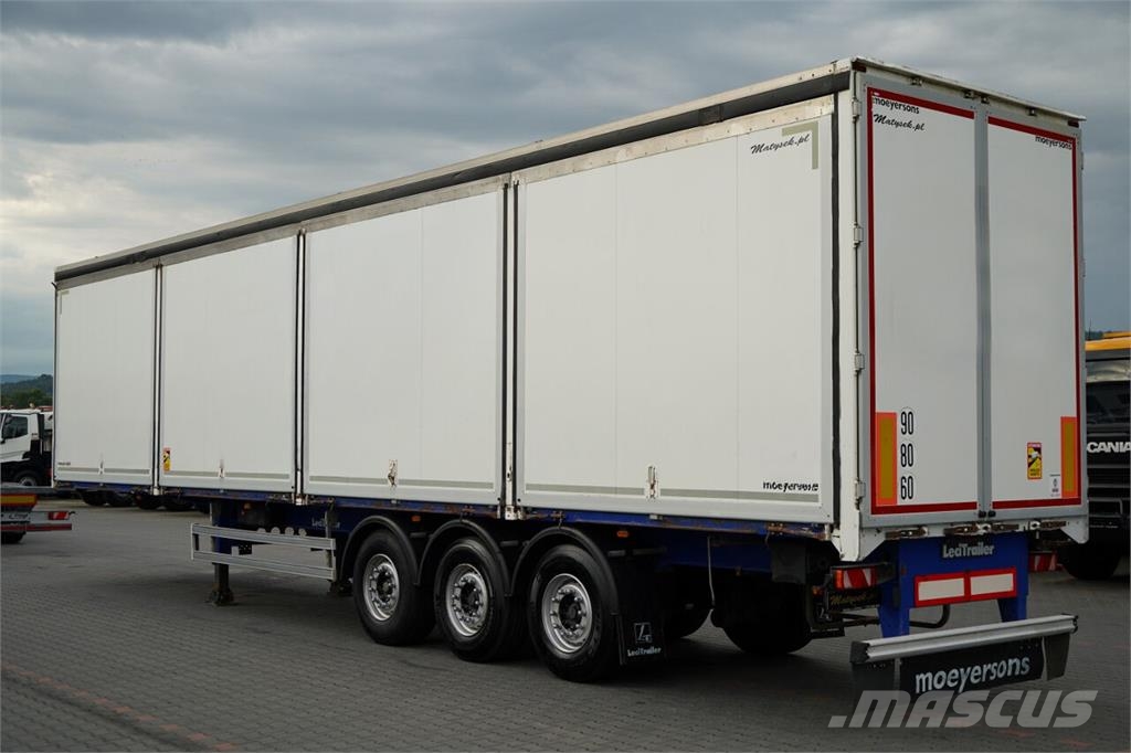 Lecitrailer  Gesloten opleggers