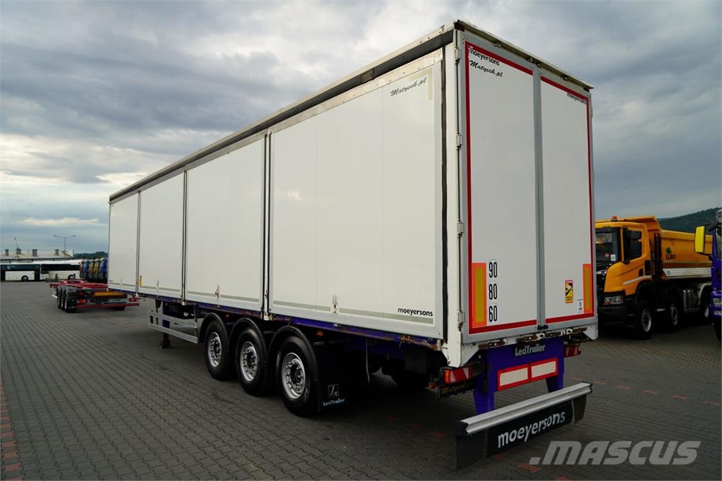 Lecitrailer  Gesloten opleggers