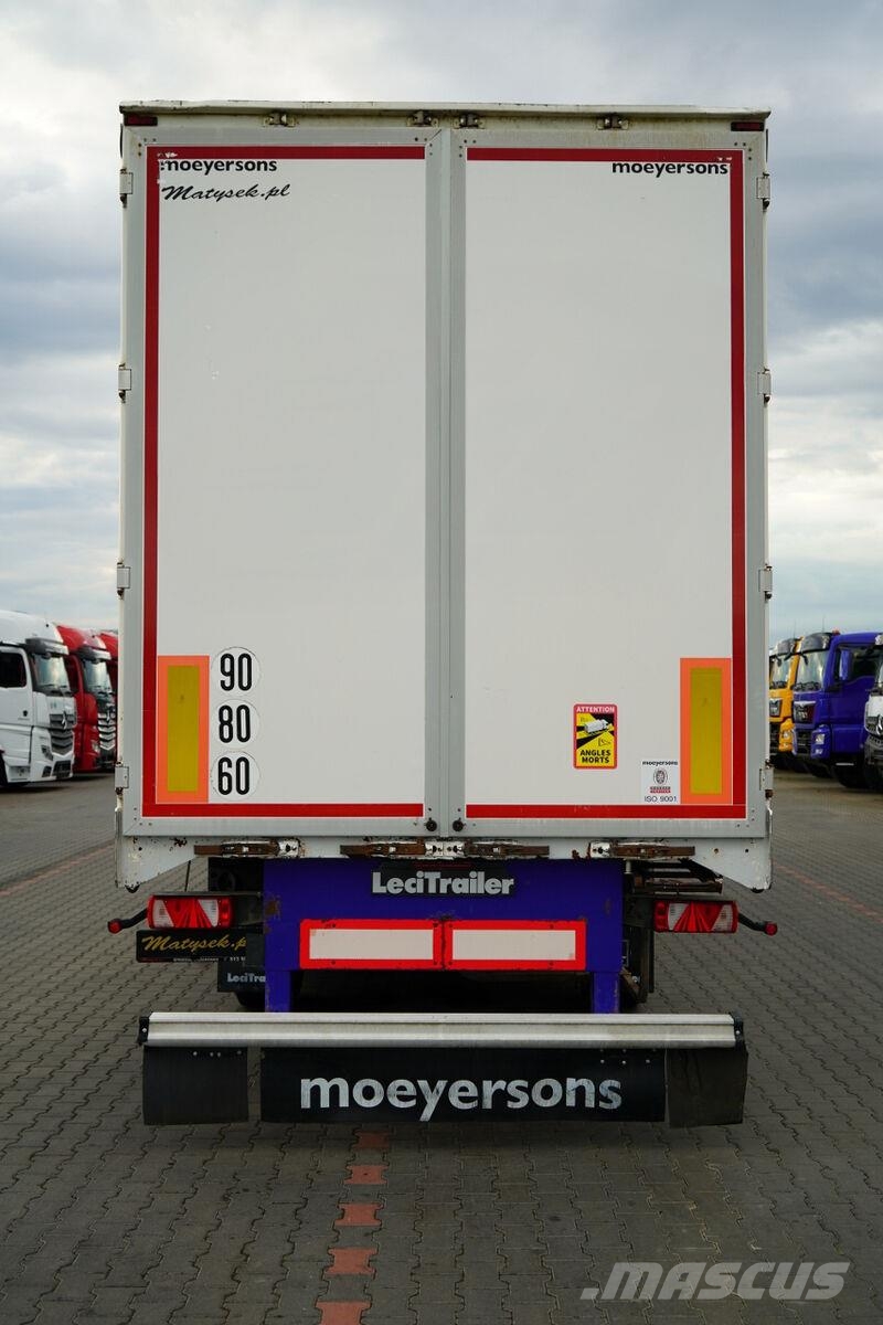 Lecitrailer  Gesloten opleggers