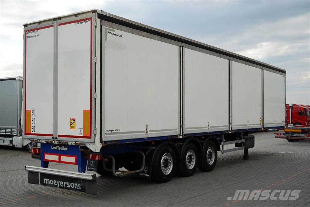 Lecitrailer  Gesloten opleggers
