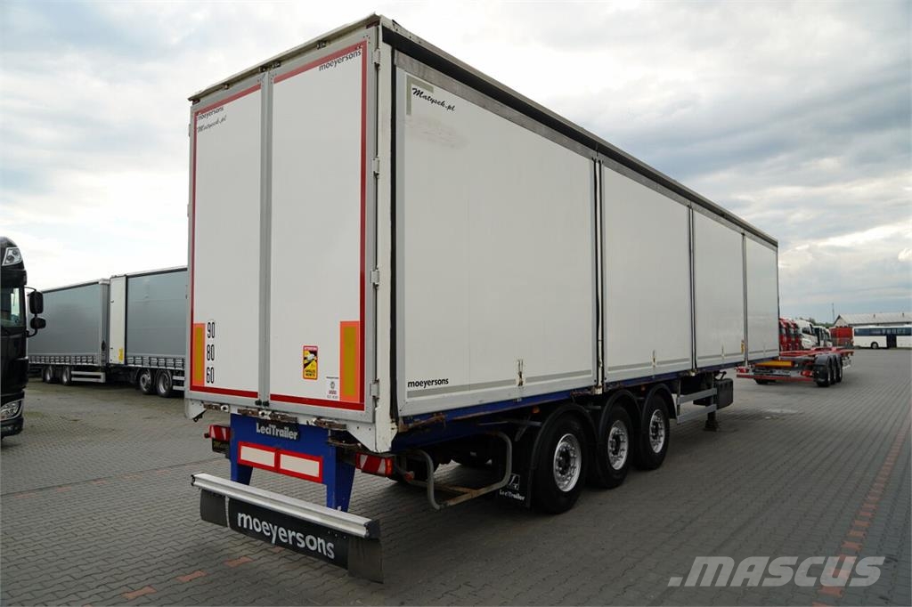 Lecitrailer  Gesloten opleggers