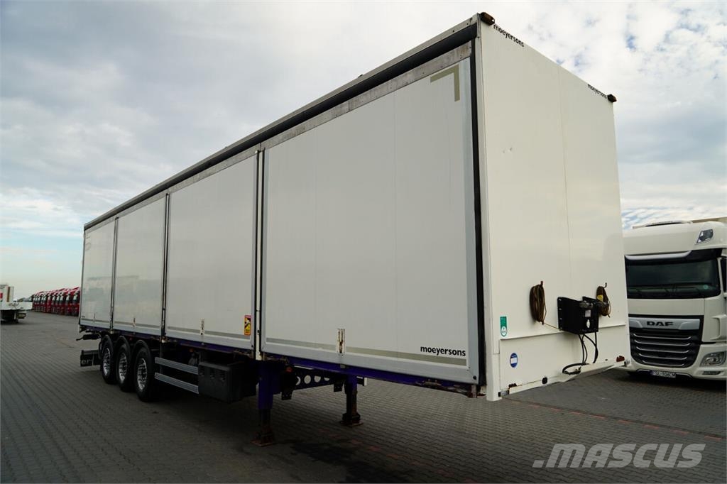 Lecitrailer  Gesloten opleggers