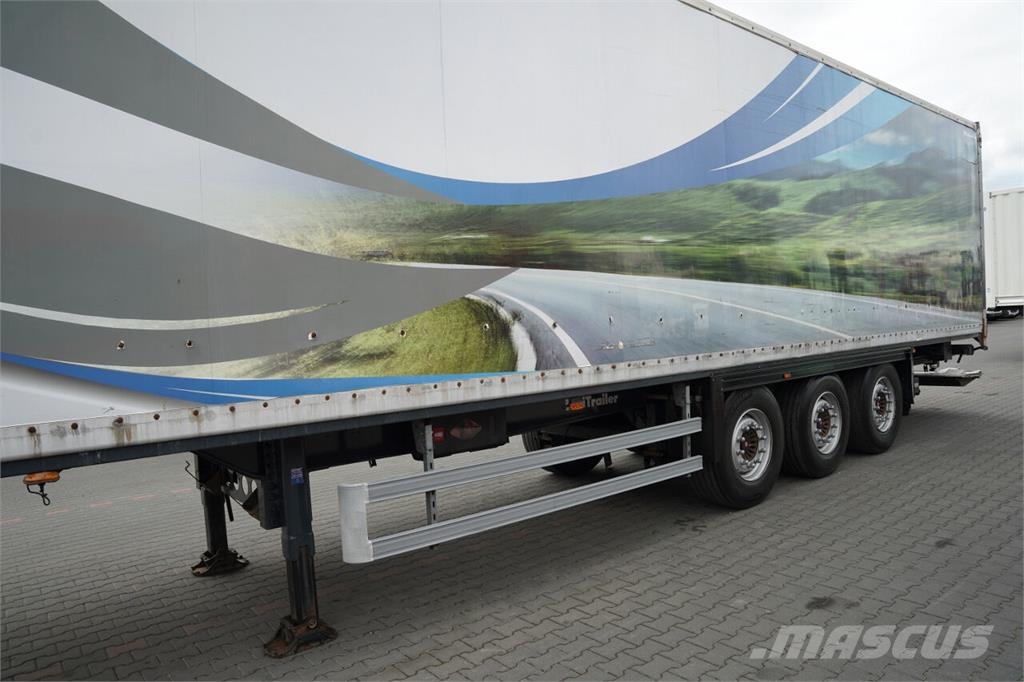 Lecitrailer KONTENER / WINDA PALFINGER 2 500 KG / OŚ PODNOSZON Ημιρυμούλκες κόφα