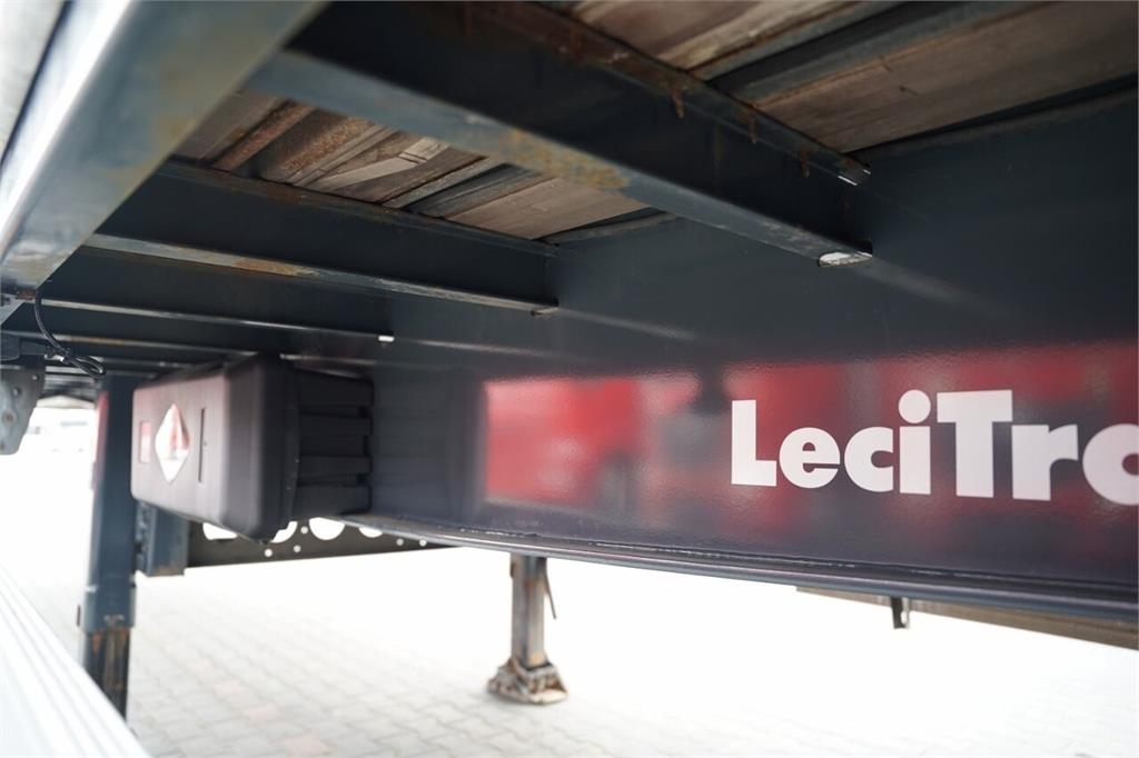 Lecitrailer KONTENER / WINDA PALFINGER 2 500 KG / OŚ PODNOSZON Ημιρυμούλκες κόφα