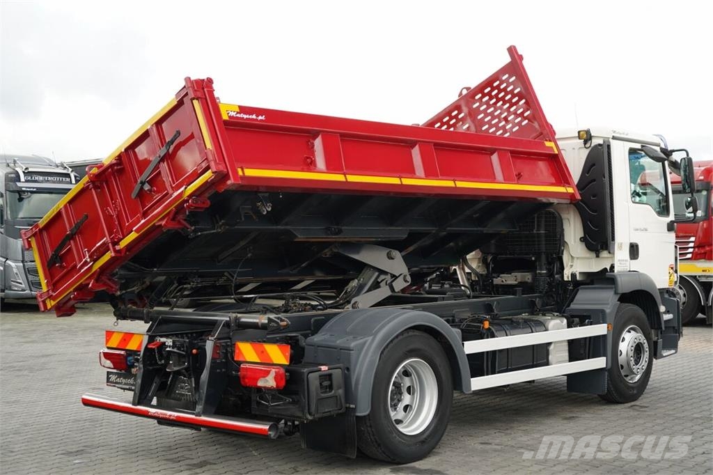 MAN TGM 15.290 / 4X2 / HYDROBURTA / BORDMATIC / KLAPO- Caminhões basculantes
