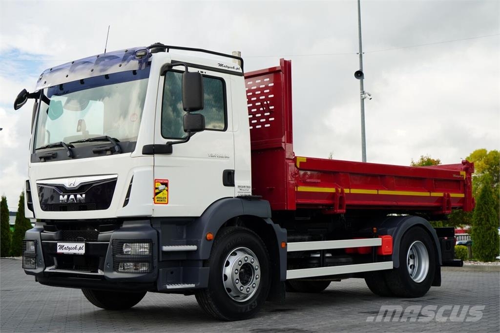 MAN TGM 15.290 / 4X2 / HYDROBURTA / BORDMATIC / KLAPO- Caminhões basculantes
