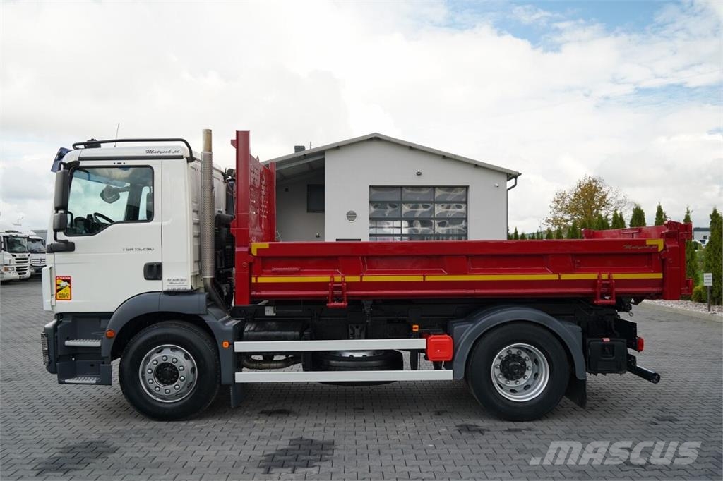 MAN TGM 15.290 / 4X2 / HYDROBURTA / BORDMATIC / KLAPO- Caminhões basculantes